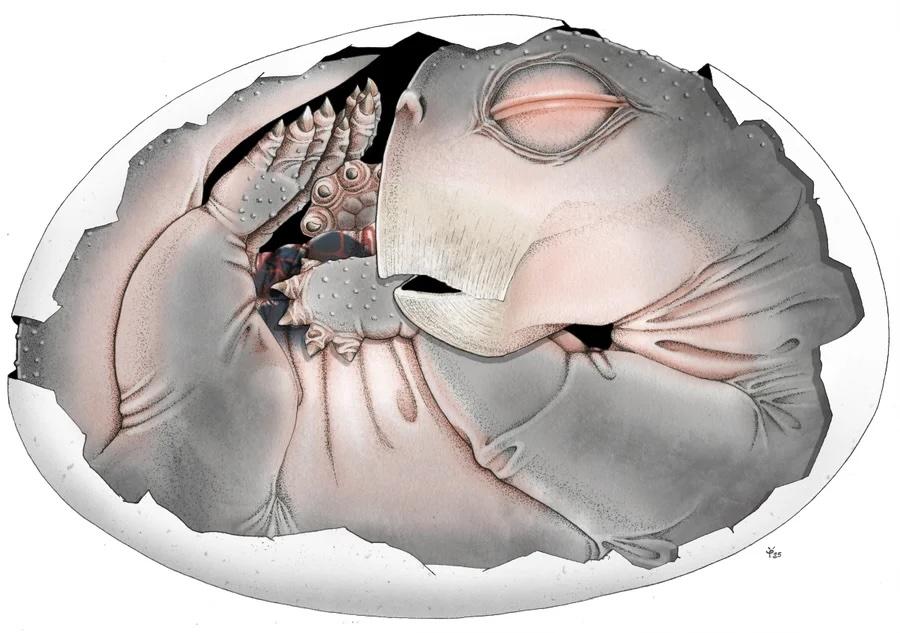 Lystrosaurus embryo