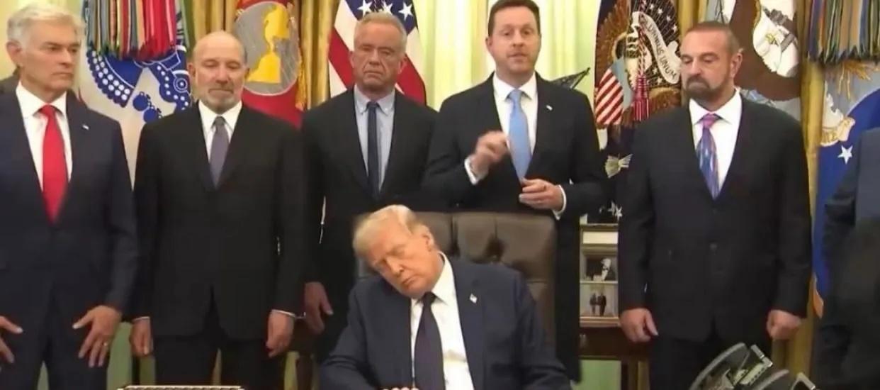 Sleepy Don and his line of supporting buffoons