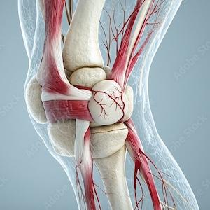 knee bones and ligaments