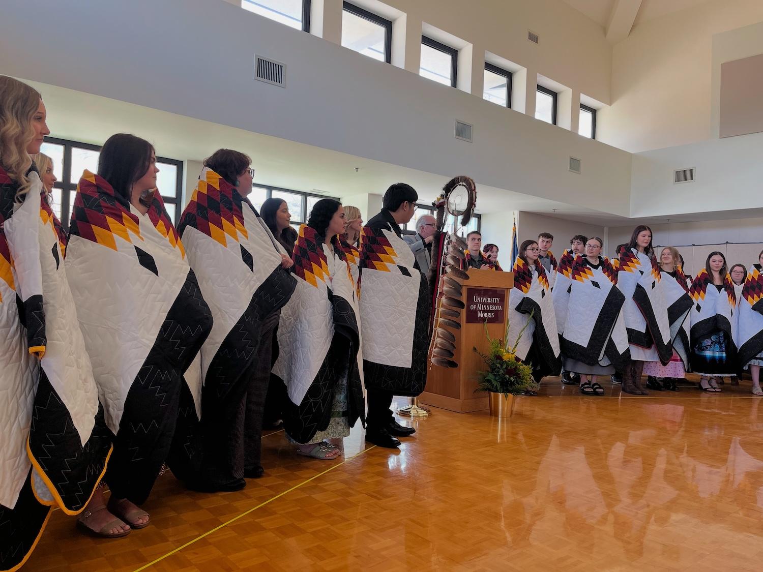UMM's native american students