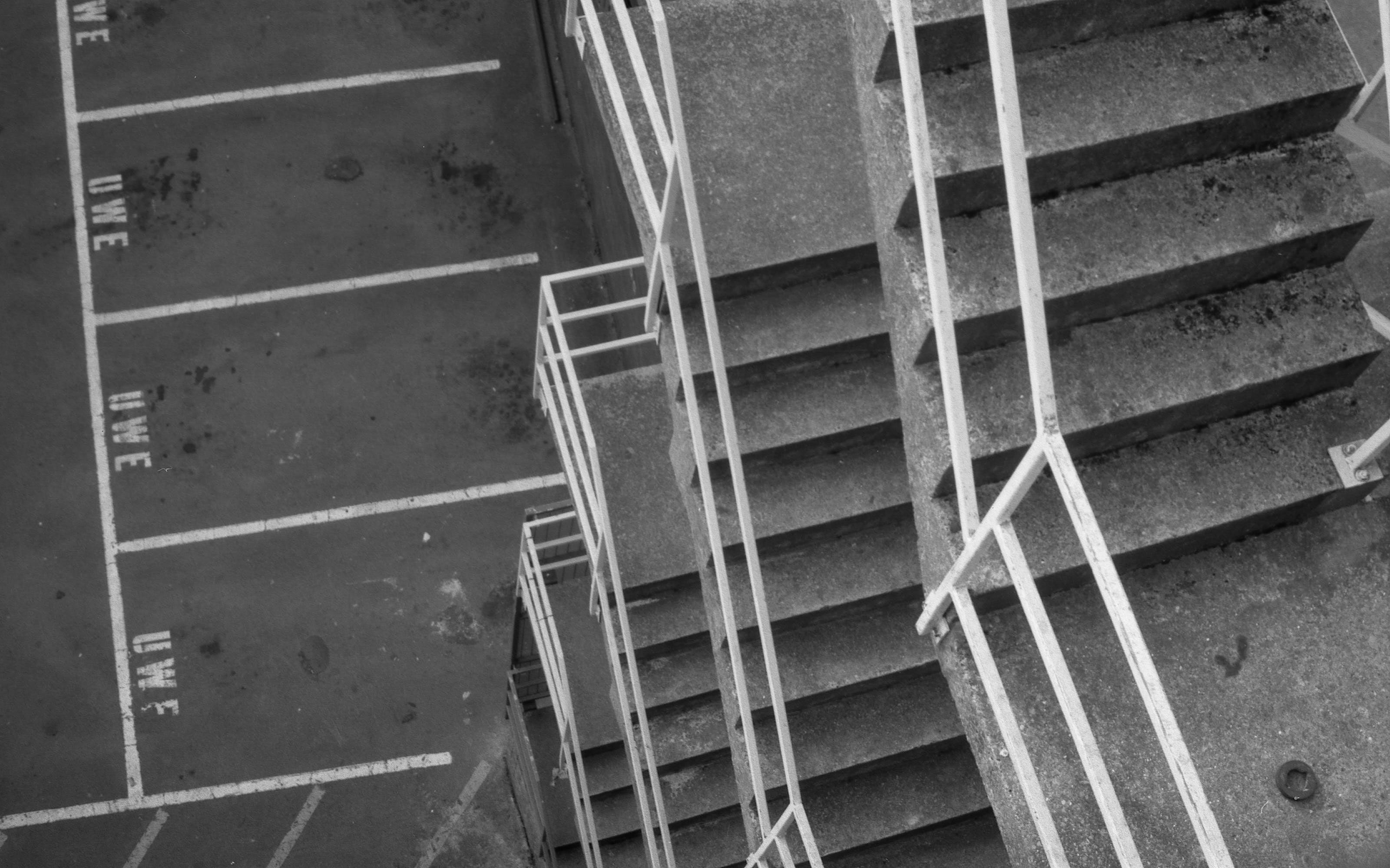 The fire escape by the dormitory belonging to the University of the West of England.