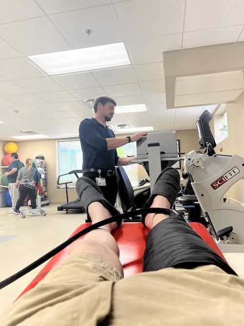 Time for strengthening that knee