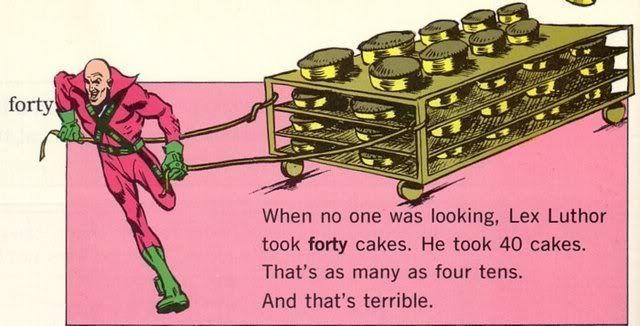 lex luthor took 40 cakes