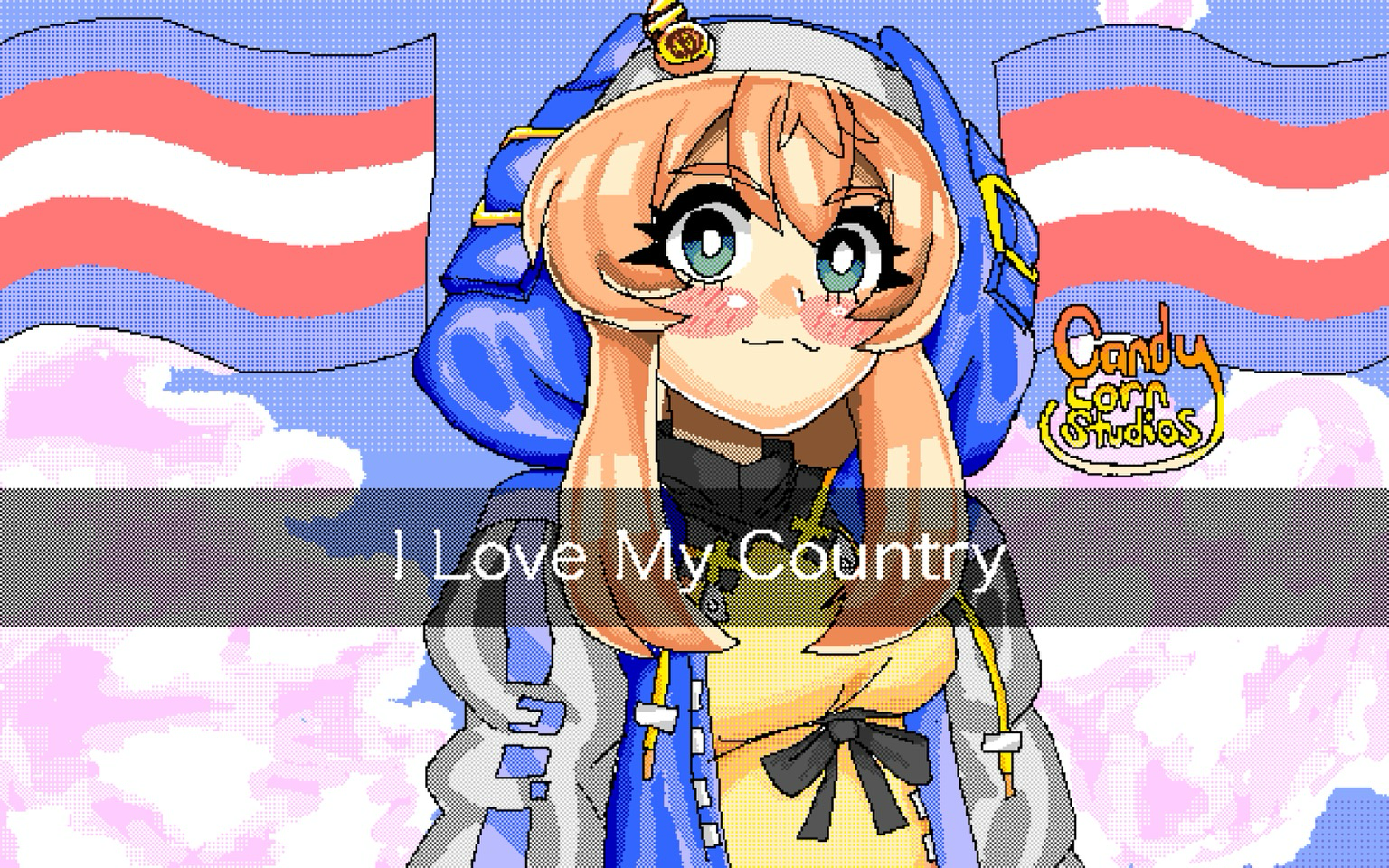We stand for the flagTHIS 🏳️‍⚧️FLAG The country where all the cutes come from#art #artistsonbsky #pixelart #transgender #pixel #trans #soaringskyprecure #hirogaruskyprecure #transpride #cur