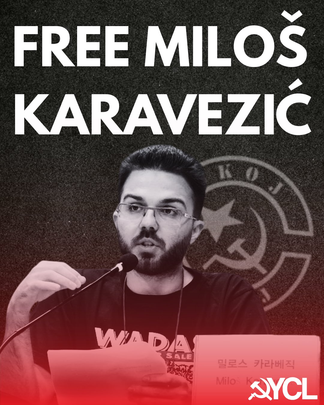 Everything we dont like is terrorism: Turkey edition Miloš Karavezić, leader of the League of Socialist Youth, was arrested along with 20 other activists at an anti-NATO meeting in Çanakkale.#NATO #WelfareNotWarfare #FreePalestine