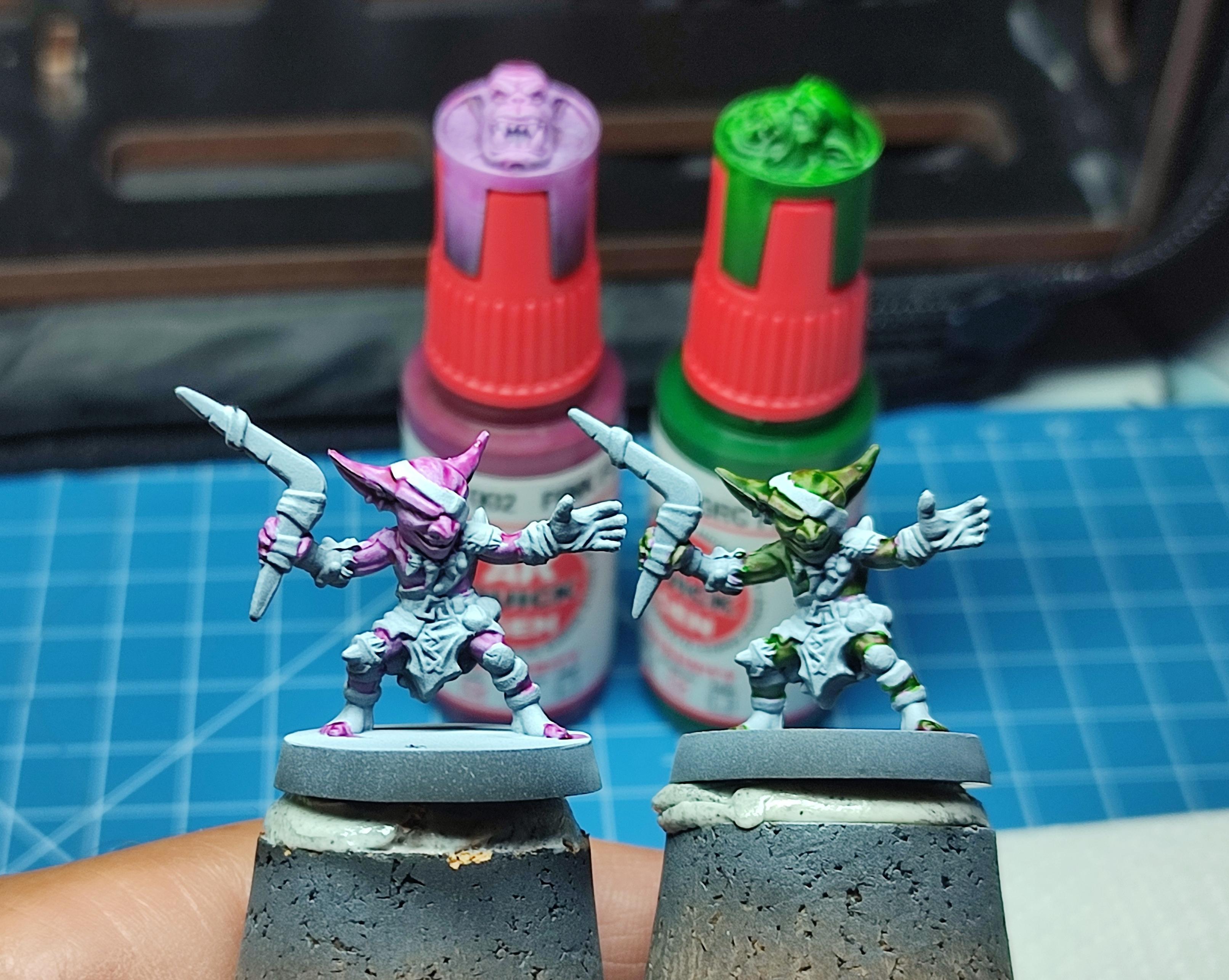 Hoy he probado cositas con unos goblins de . Como el Orc Flesh de AK …