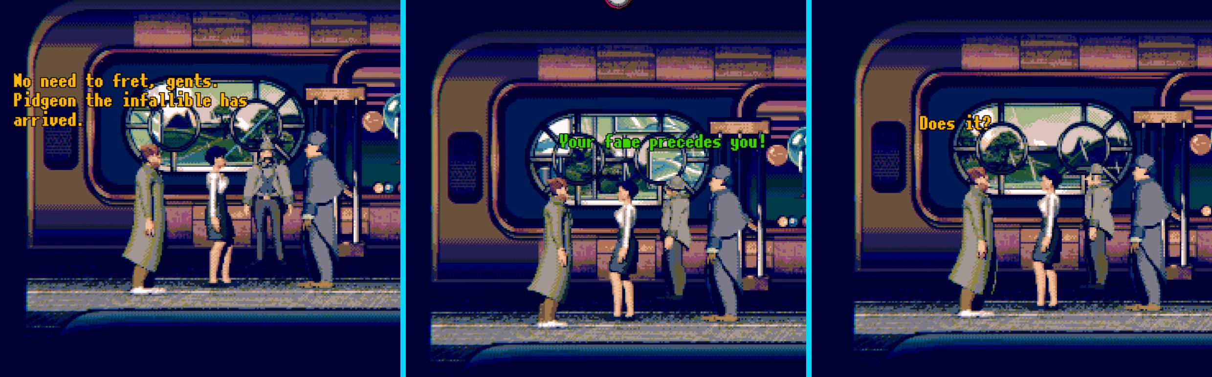 It is Still Raining | Sequel to The Darkest Dusk | Everyone's a Detective Now #pointandclick #adventuregame #indiedev #solodev #pixelart #retrogaming #noir #technoir #sequel #train #detectives #sneakp