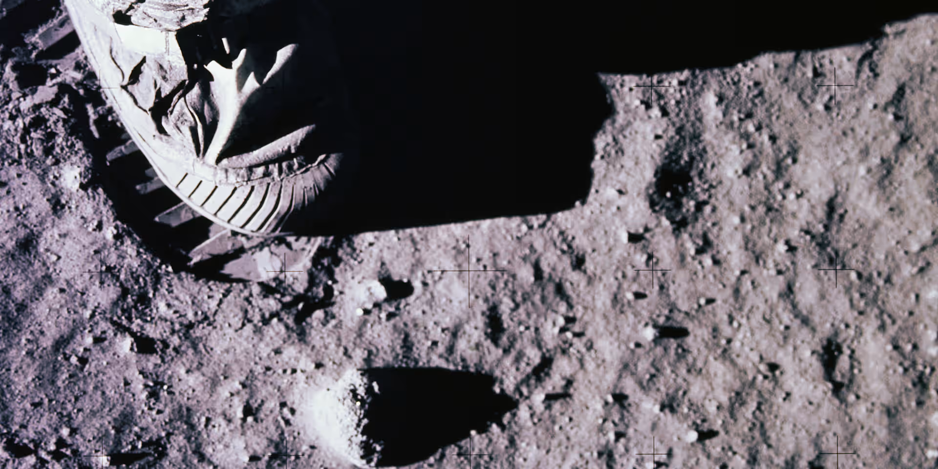 Neil Armstrong's Boot on the Moon