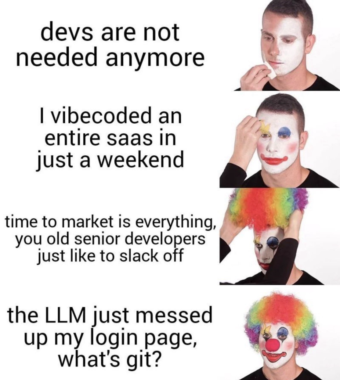 Hahaha. Funny. # ai # llm # vibecoding # software # programming # python # opensource # dev # devops # tech # technology