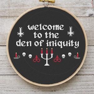 welcome to the den of iniquity