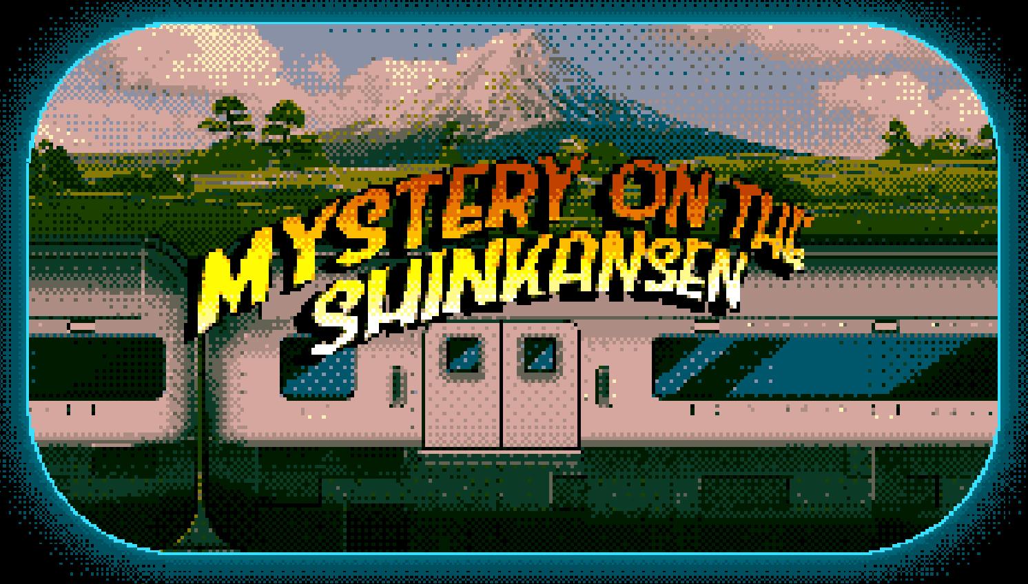 It is Still Raining (sequel to The Darkest Dusk) | "Mystery on the Shinkansen" | WIP #indiegame #workinprogress #pointandclick #adventuregame #chapters #storytelling #pixels #titlescreen #plot #myster