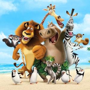cartoon characters from Madagascar