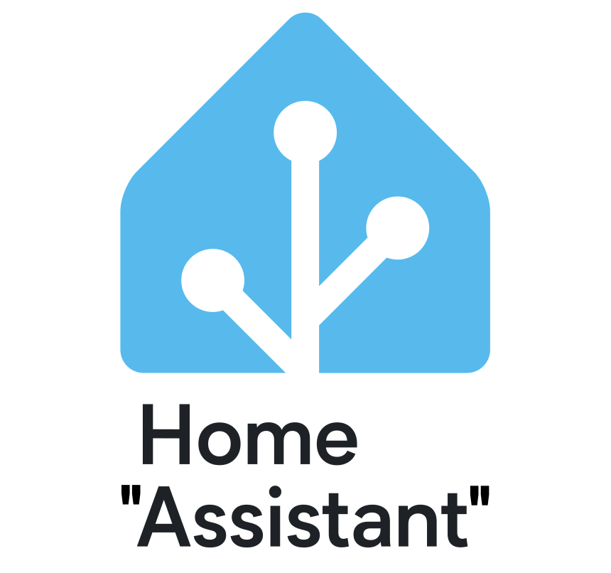 The Home Assistant logo, but Assistant has quote marks around it