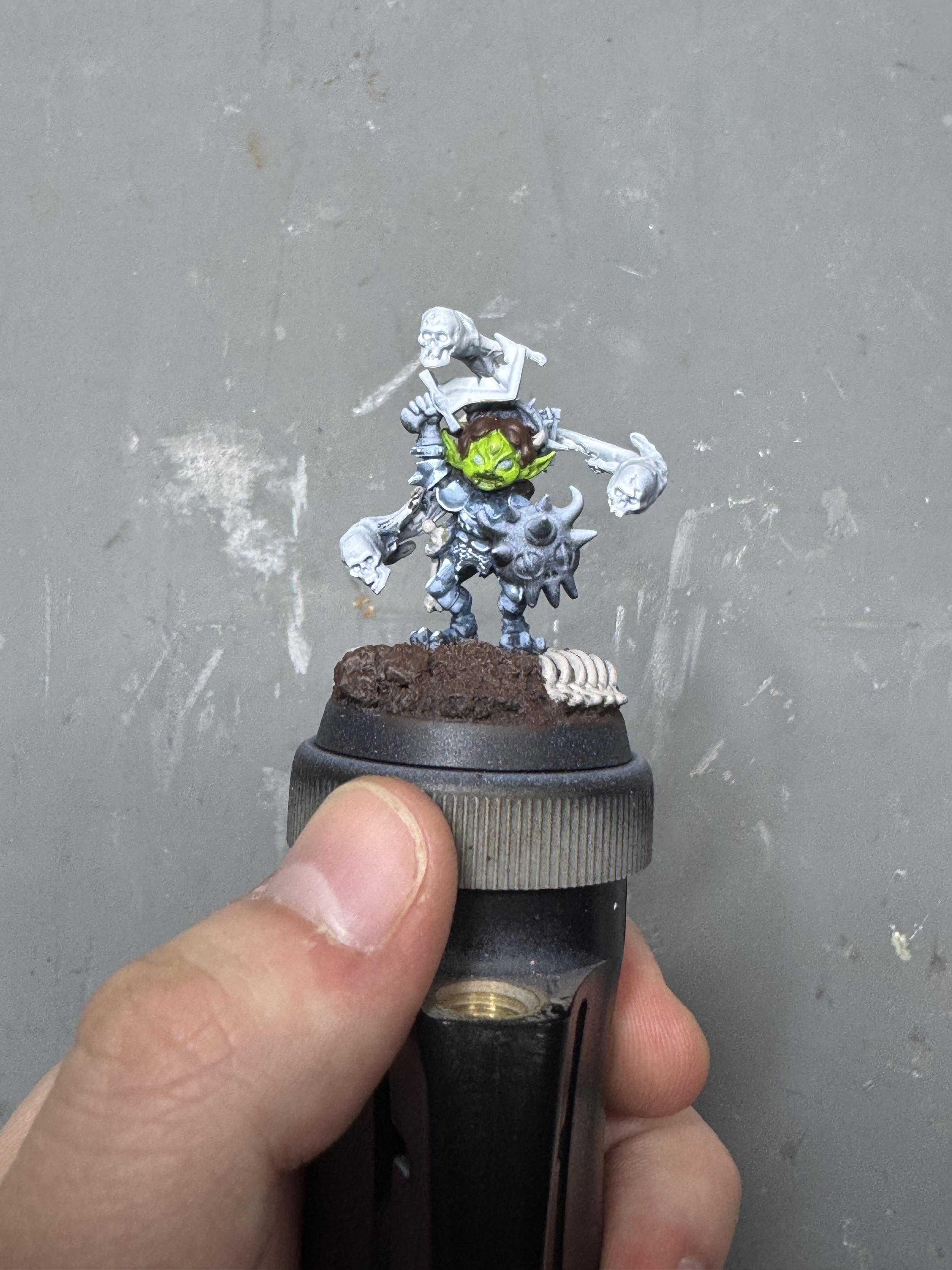 It's , mainly worked on painting Loigoin the Goblin Necromancer …