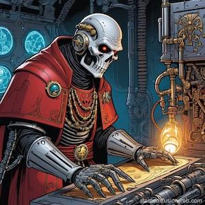 robot priest