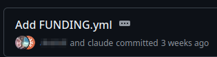 I mean.. really? (This file consists solely of the github username that receives donations. This "developer" couldn't s…