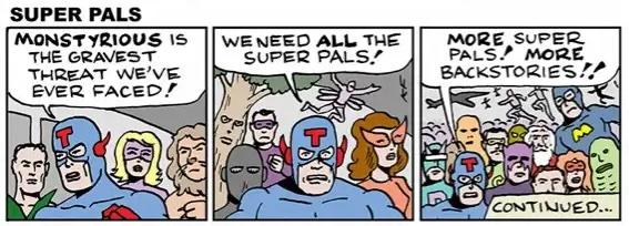 amazing multiplying superheroes