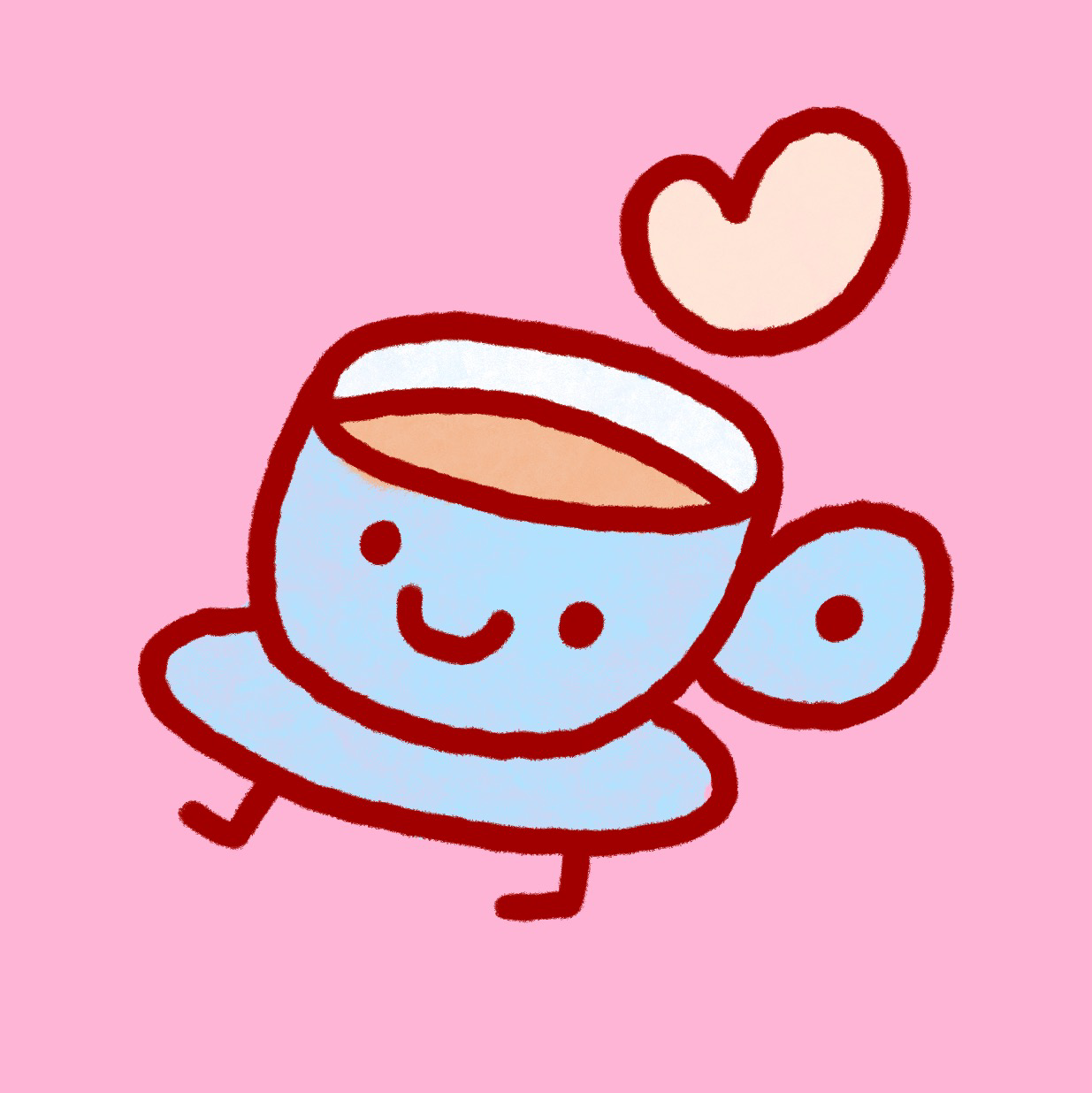 Cute teacup doodle