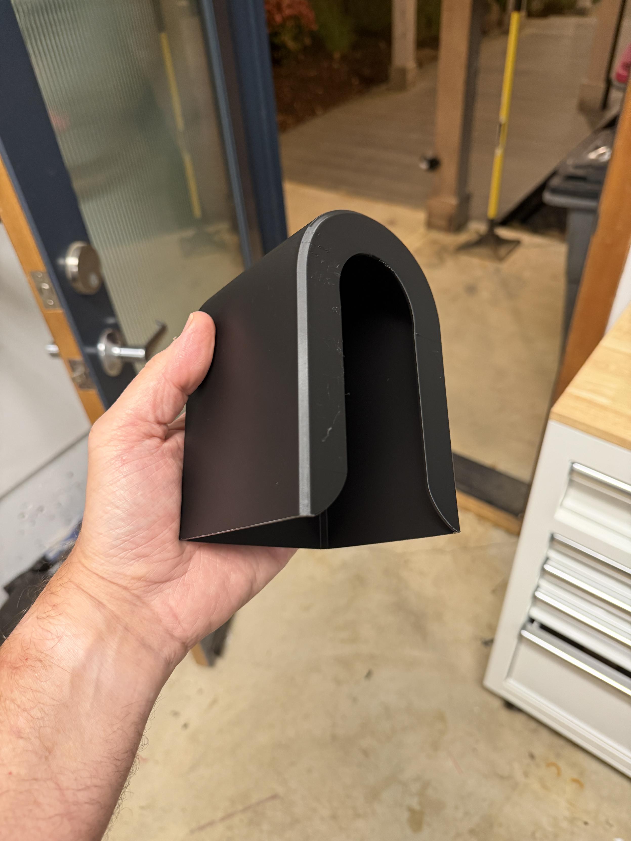 3D printed flock camera cover
