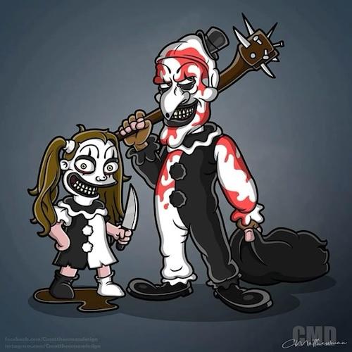 evil clowns