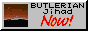 Butlerian Jihad Now! in the style of the Netscape Now! badge