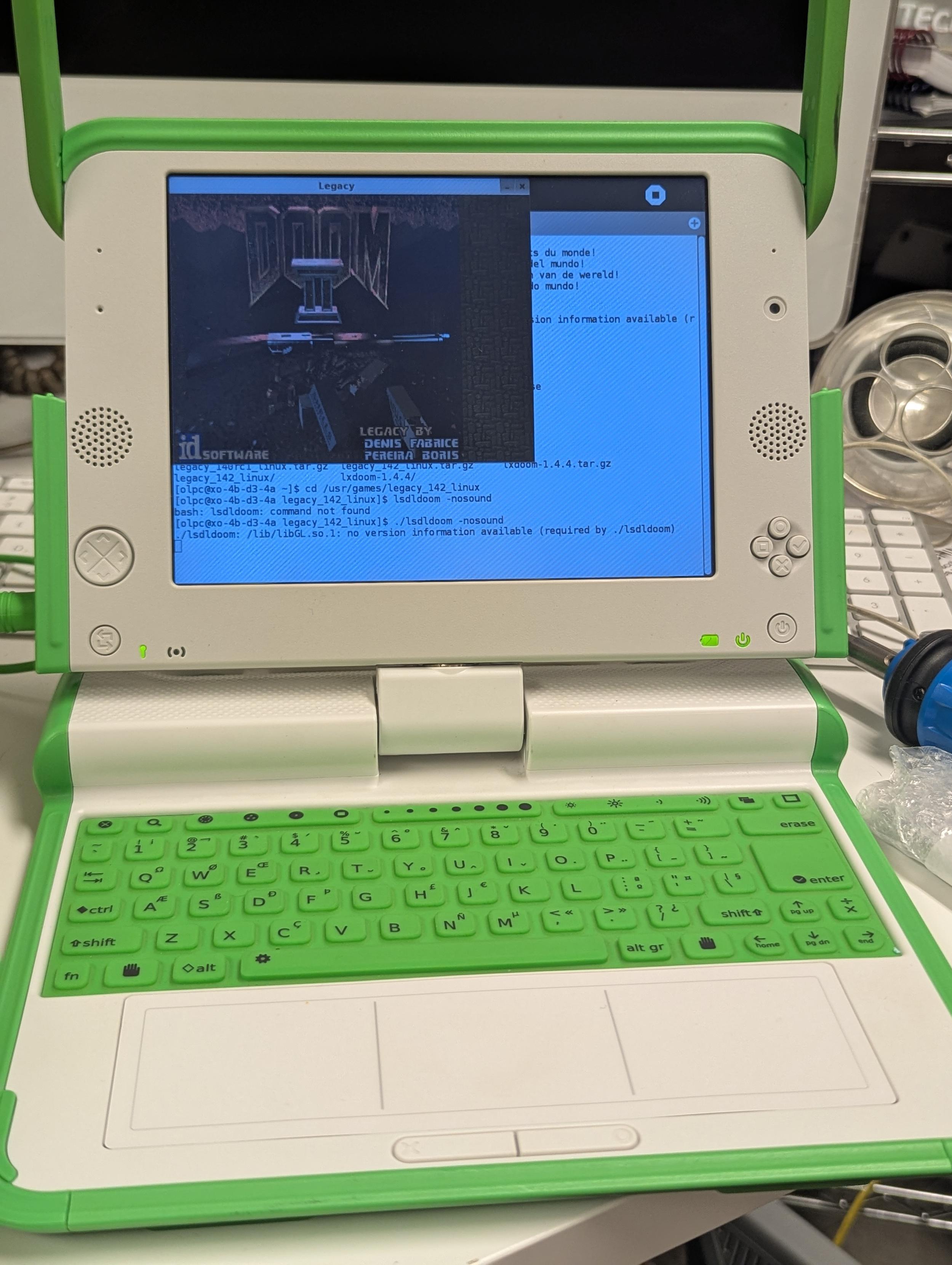 Doom on the OLPC XO-1