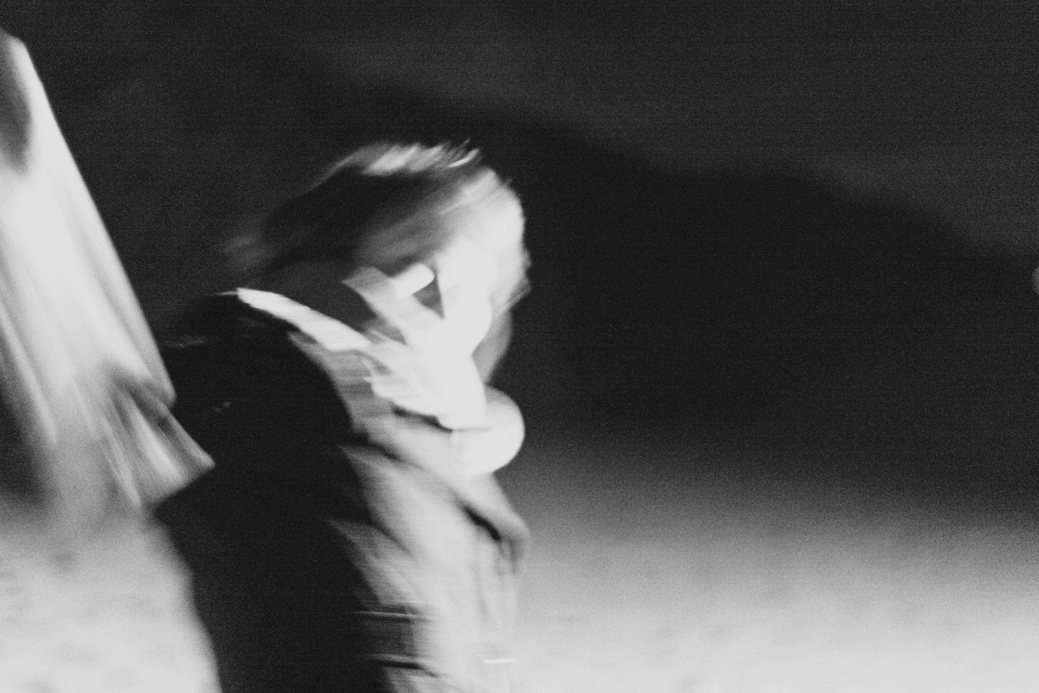 A shot of an actor waving goodbye taken during a project by Tom Abba that I documented