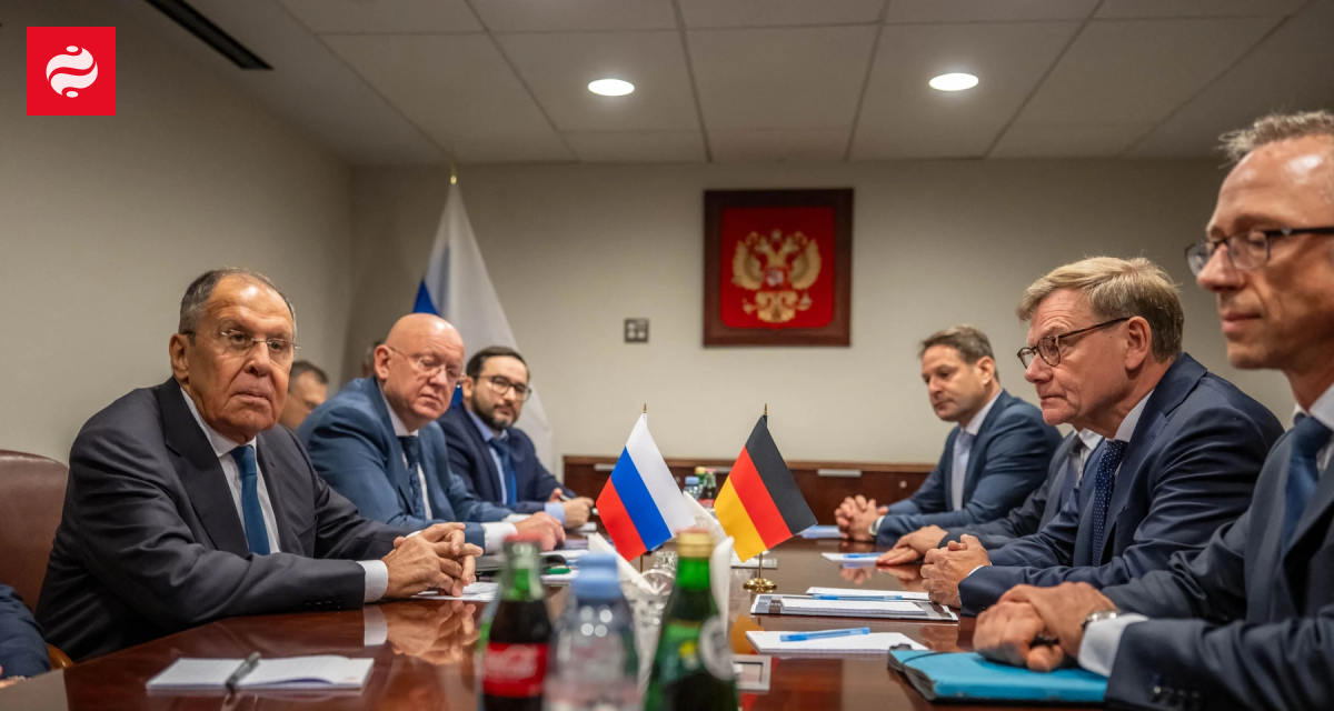Глава МЗС Німеччини вперше з 2022 року зустрівся з Лавровим – назвав умову для відновлення відносин  #Russia #Ukraine