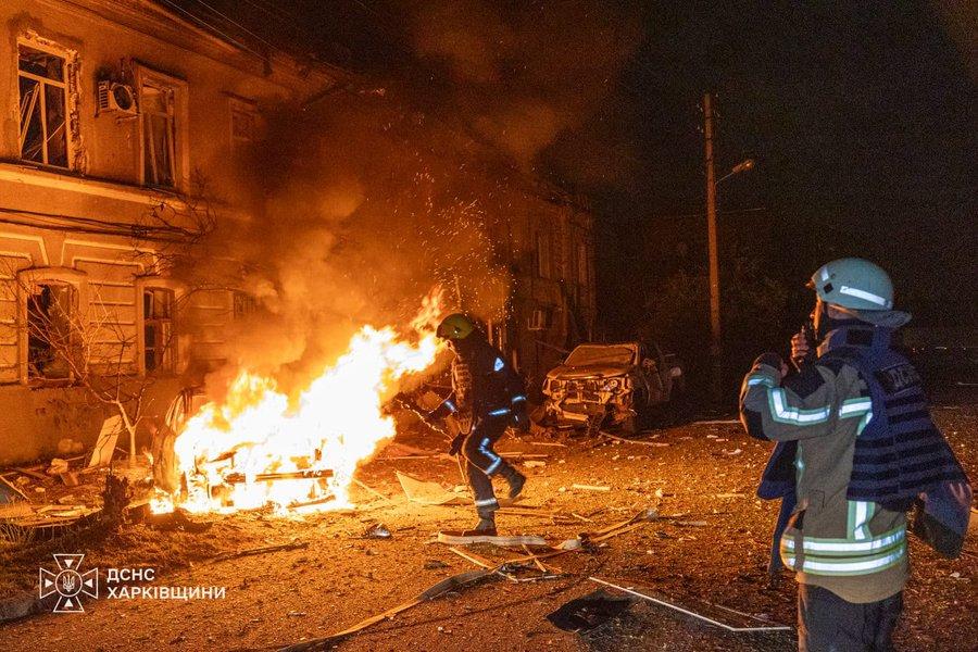 #UkraineWar, Days 1,676-1,677: 4th Straight Night of #Russia Attacks on #Kyiv#Ukraine