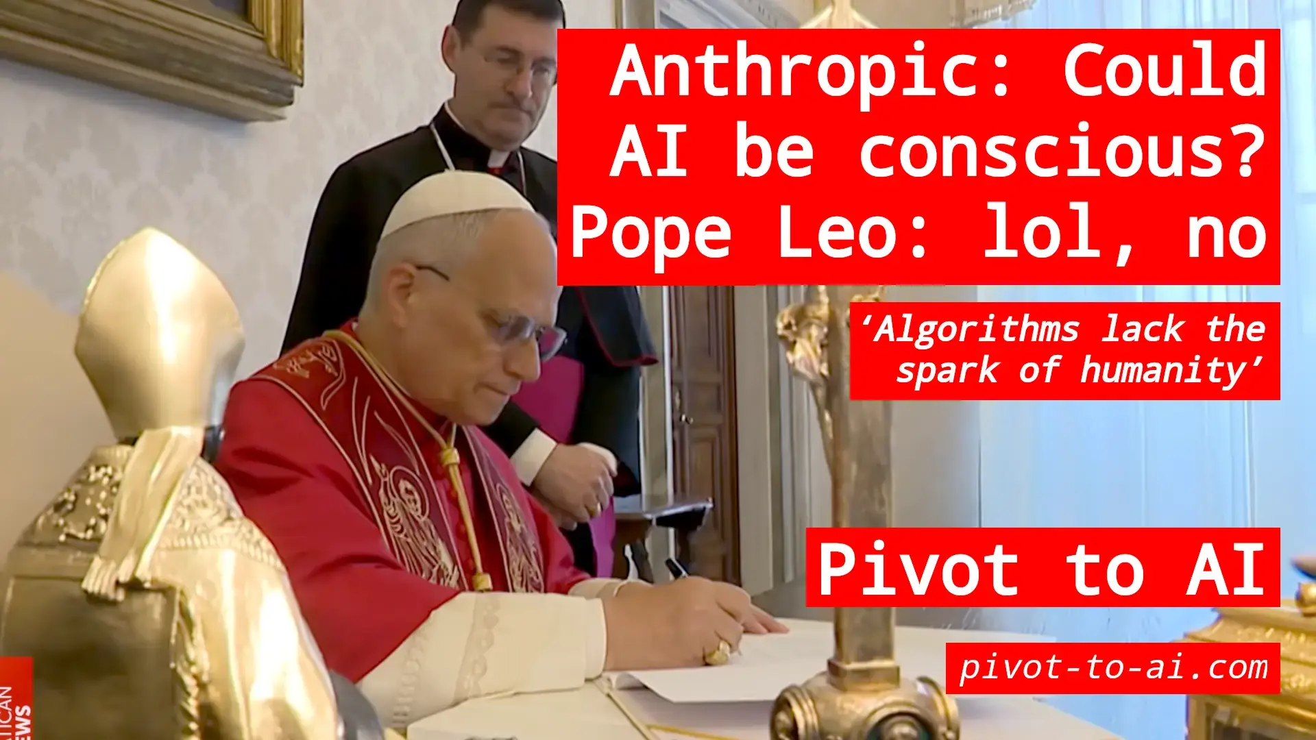 Pope Bob's epistle to the AI bros: it's not me, it's you