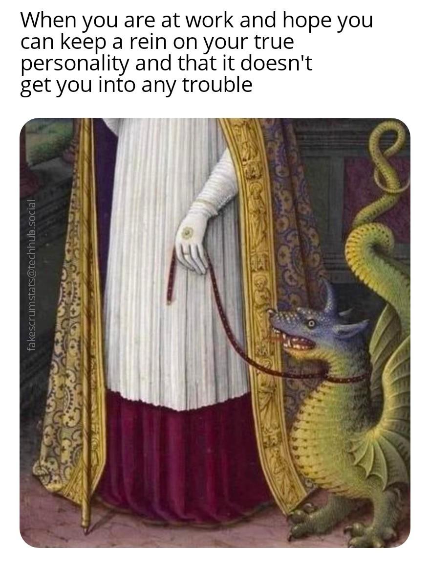 Artwork is a detail from an illuminated manuscript titled Saint Lifard with a Dragon, created between 1503 and 1508 by French Renaissance painter and illuminat…