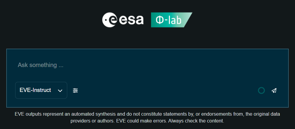 European Space Agency launches EVE LLM for Earth observation