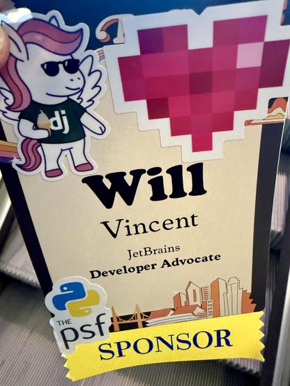 Will Vincent (@wsvincent@fosstodon.org)