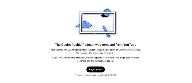 YouTube Removed My Interview on Gaza With A Palestinian Human Rights Lawyer - YouTube Removed My Interview on Gaza With A Palestinian Human Rights Lawyer