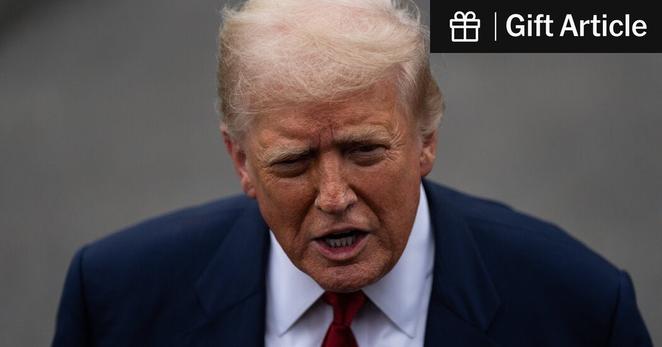 President Trump’s bleak description of Washington fits in with his long-held view of American cities as dangerous and violent.