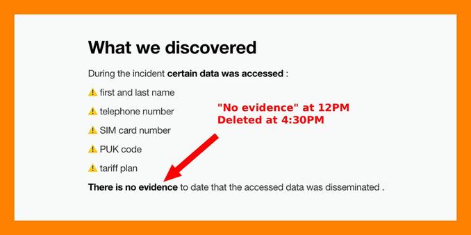 How brands like Orange downplay security breaches - How brands like Orange downplay security breaches