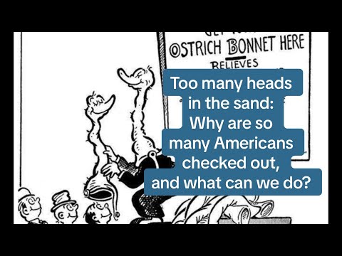 Why are so many Americans checked out? What can we do about it? - Why are so many Americans checked out? What can we do about it?