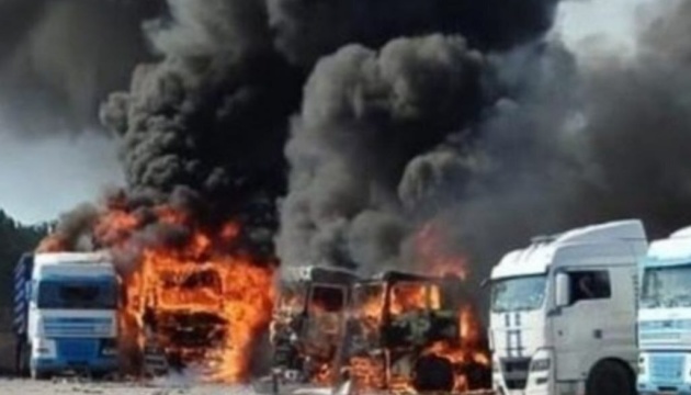 📰 Russian strike on gas station and parking lot in Zaporizhzhia injures one🔗  #RussianInvasion #RussianWar #Ukraine