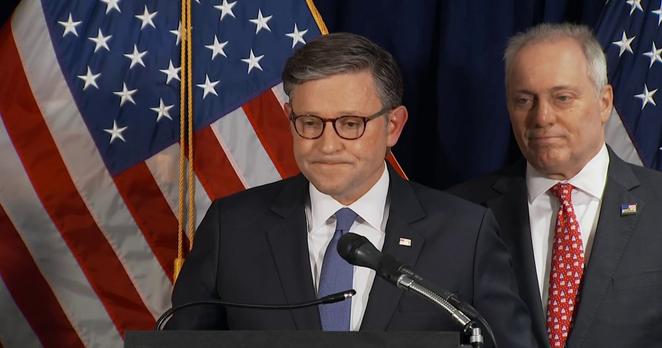 🟠 UPDATETrump cancels housing bill signing to push Save America ActSpeaker Mike Johnson was questioned regarding Trumps decision to cancel the housing bill signing until Congress passes the SAVE America Act.📰 #Geopolitics #GeoWire