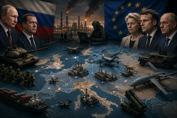 the Ukraine conflict is a bit hidden now. But an important shift has happened. Ukraines drones are now manufactured in Europe proper according to Ukraine design. In strict Western legal terms the EU-Russian war has already begun. (paywall)  #ukraine