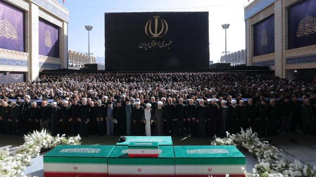 🟠 UPDATEAli Khamenei funeral and Mojtabas absenceMojtaba Khamenei was absent from the second day of mass funeral ceremonies for his father. He has remained out of the public eye since being wounded in the strike that killed Ali Khamenei.📰 #Geopolitics #GeoWire