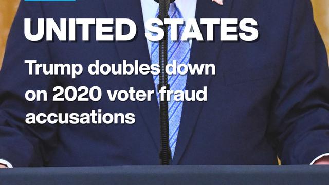 🟠 UPDATETrump speech warns of midterm election tamperingTrump specifically accused China of having access to US voter data and vowed to declassify documents backing these allegations.📰 #China #Geopolitics #GeoWire