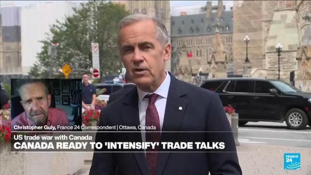 🔴 BREAKINGCanada evaluates options after US threatens 50 tariffsCanadian Prime Minister Mark Carney stated Canada is evaluating all options following US President Donald Trumps threat to impose 50 tariffs on Canadian goods within 30 days. Carney noted agreements with Trump to intensify discussions but declined to travel to Washington for talks.📰  #Geopolitics #GeoWire