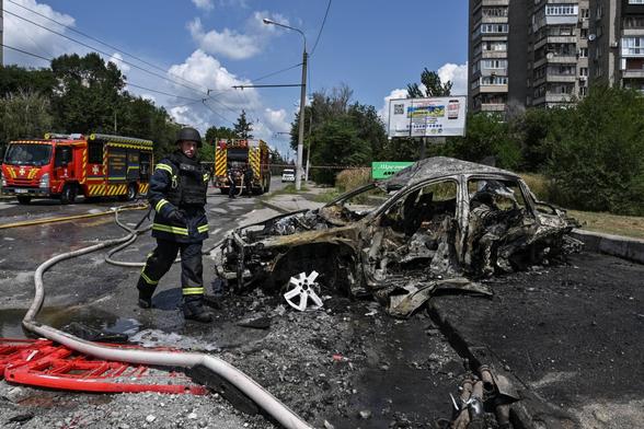 Kyiv came under ballistic missile attack from Russian forces early, local authorities said, while other regions suffered bombardments later during the day that killed at least six people.  #worldnews #ukraine #russia #russiaukrainewar