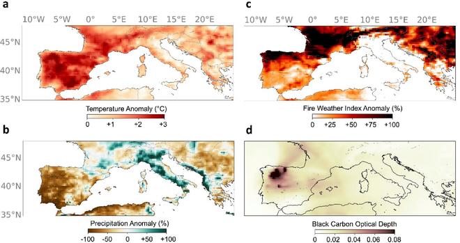 Likelihood of wildfires in Southern Europe has doubled since the 80s, study shows #environment #wildfire #wildfires