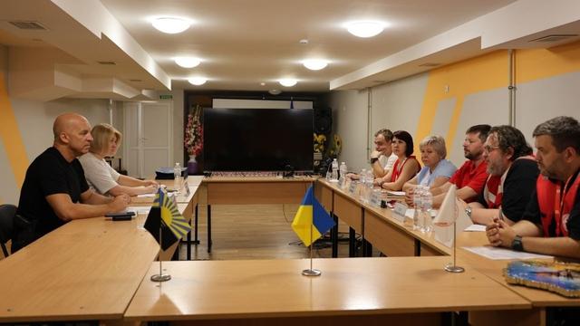Donetsk region to get 21 mobile shelters with URCS support - regional administration head #UkraineDonetsk region to get 21 mobil...
