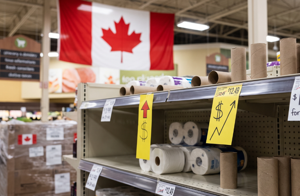 🟠 UPDATEUS-Canada Trade War Escalates with Cultural RetaliationCanada has threatened to impose tariffs of 25-50 specifically on toilet paper or face tissue stock from Sept. 8 in retaliation for a 50 US tariff hike.📰  #Diplomacy #Geopolitics #GeoWire