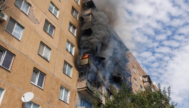 📰 Russian drone attack sparks fires in high-rise buildings in Kramatorsk🔗 #RussianInvasion #RussianWar #Ukraine