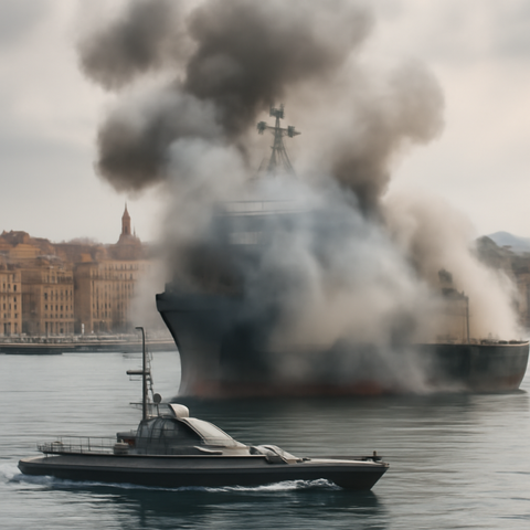 Ukraine Strikes Russian Port City with Sea DronesUkraine just landed a major blow to Russias maritime operations, striking the multipurpose support ship NEFRIT in the port of Sochi with a sea drone, and dealing a significant hit to Russias energy infrastructure. The targeted vessel played a key role in supporting oil and gas operations, and its destruction marks a major escalation in Ukraines… #Russia #SeaDrones #UnmannedSurfaceVessel #MaritimeSecurity
