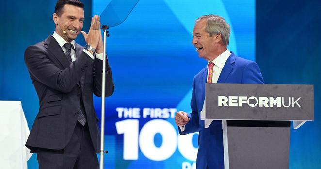 [lalibre] Le parti Reform UK de Nigel Farage et le Rassemblement national de Jordan Bardella font cause commune sur limmigration #Europe 